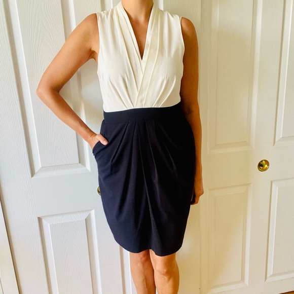 Black and white cocktail dress - Picture 2 of 4